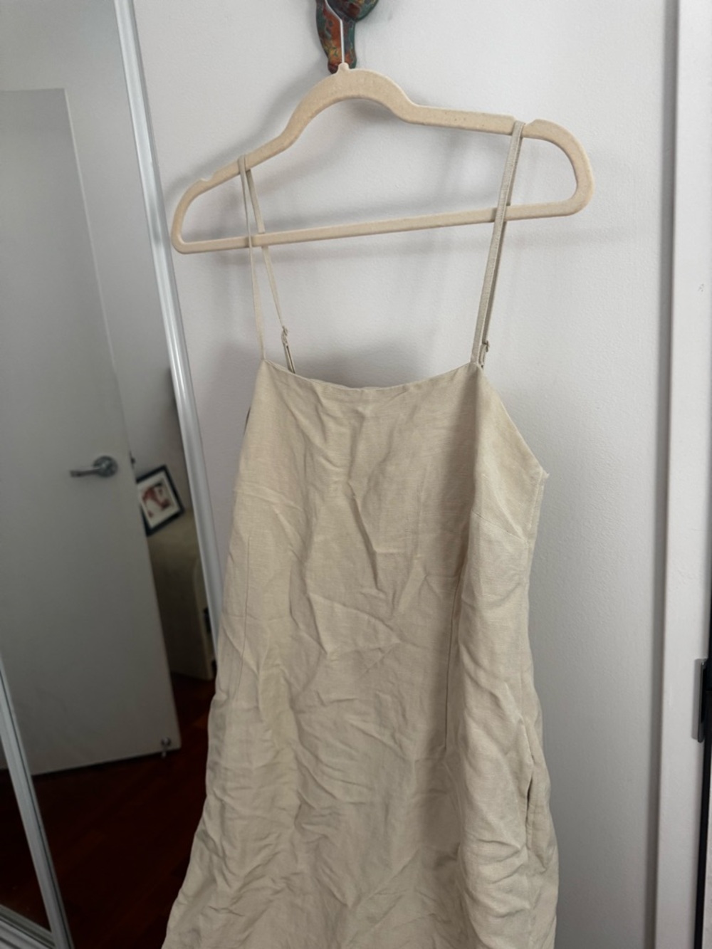 OAK + FORT LINEN BLEND MAXI DRESS - Picture 6 of 8